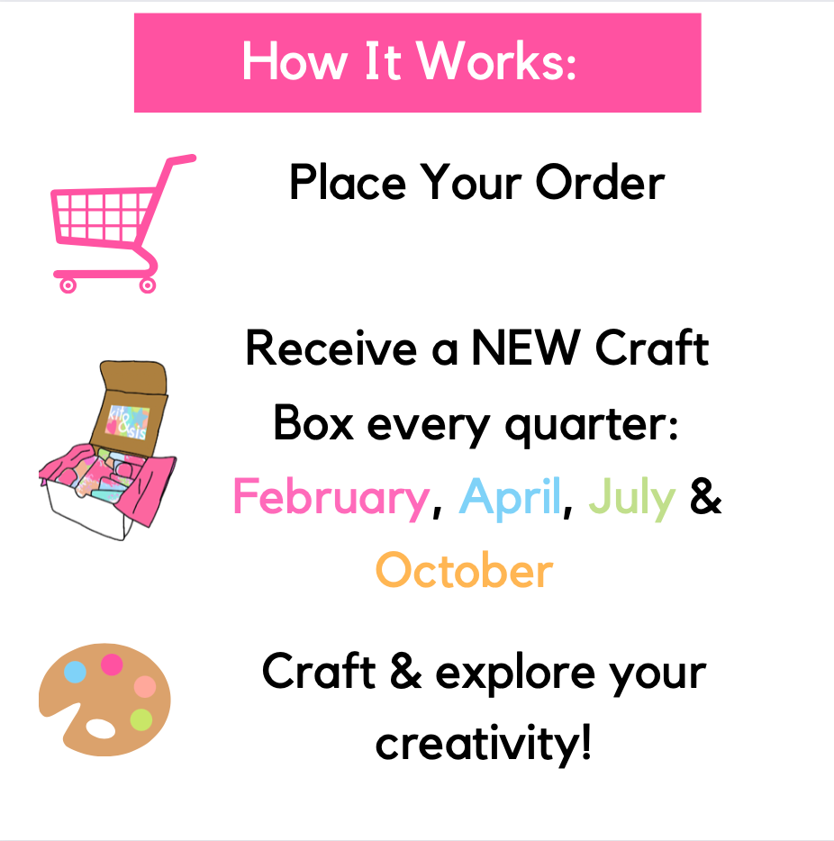 Subscribe - Dollie & Me Quarterly Craft Box – kit & sis™