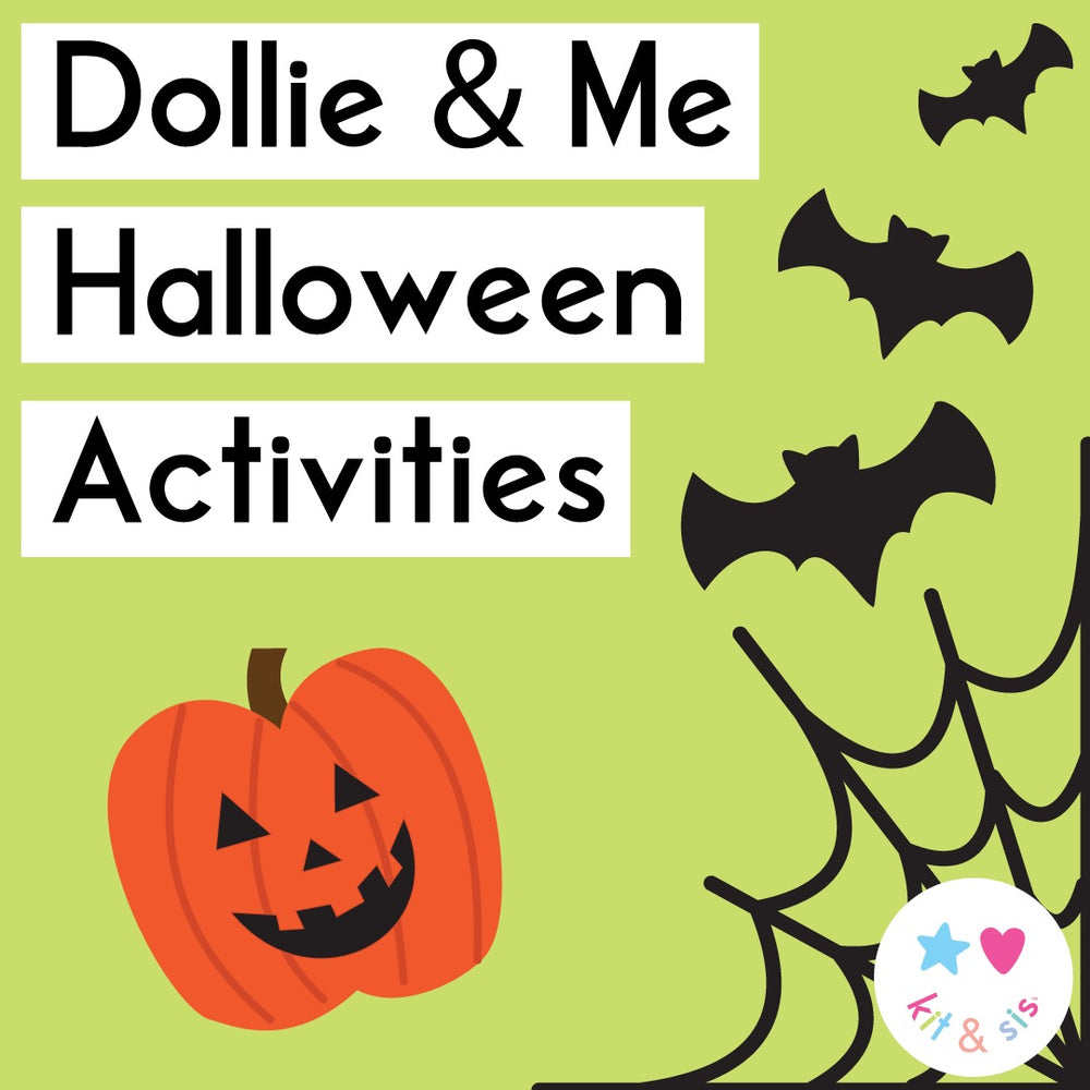 Dollie & Me Halloween Activities created for American Girl dolls
