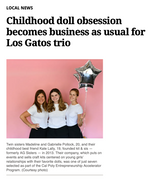 article on kit & sis featuring Kate, Madeleine, and Gabrielle