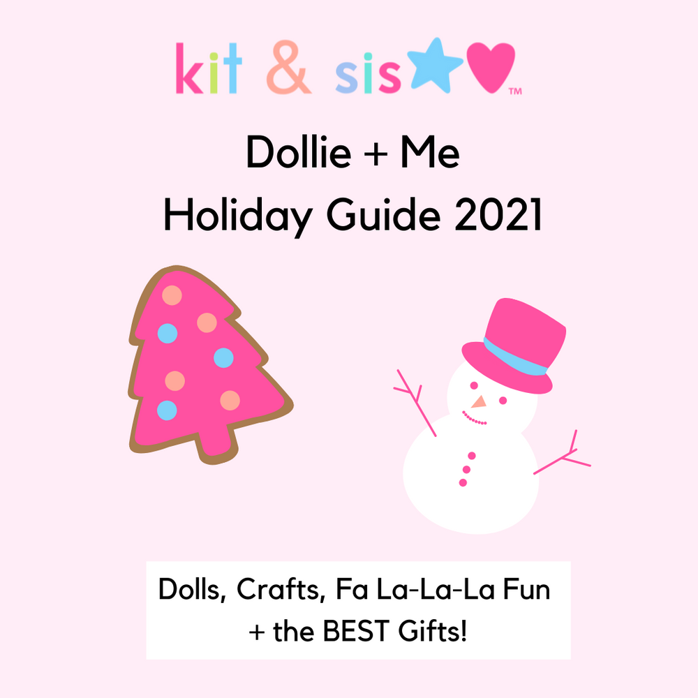 Dollie & Me Holiday Guide 2021: dolls, crafts, fa la la la fun + the best gifts for crafting with American Girl dolls
