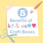 5 benefits of kit & sis craft boxes fun easy crafts for American girl dolls