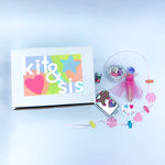 holiday craft box with all the provided dollie & me crafting materials to create for american girl dolls